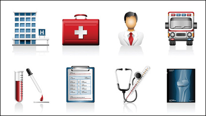 Krankenhaus-Symbol - Vektor-Material
