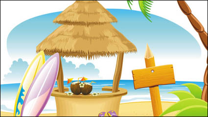 Cartoon Coast National Scenic 01 - Vektor