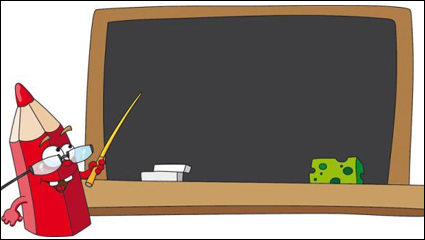 Cartoon Bleistift 04 - Vektor