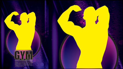 Hercules Silhouette Vektor Material -5