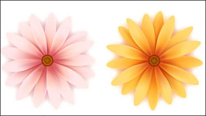 Schöne kleine Blumen Vektor Material -3