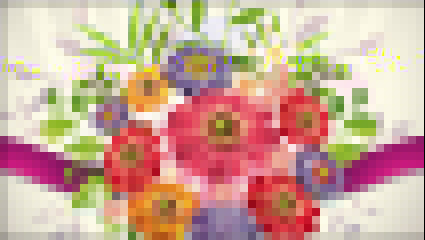 Schöne Blumensträuße 03 - Vektor