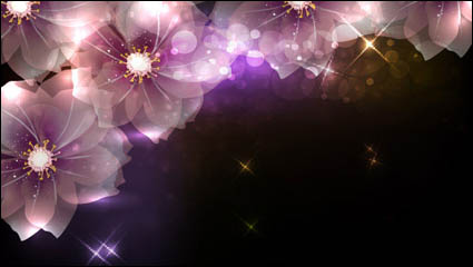 Symphony Blumen Vektor Material -1