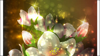 Symphony Blumen Vektor Material -3