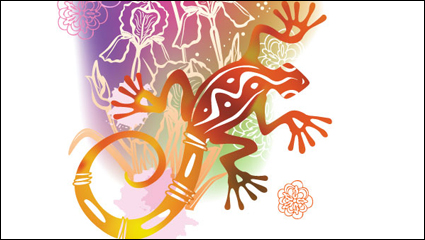 Brilliant Illustration Hintergrund 02 - Vektor-Material