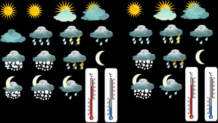 Schönes Wetter icon 03 - Vektor