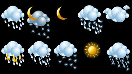 Schönes Wetter icon 01 - Vektor-Material