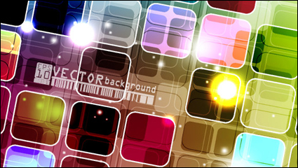 Wunderschöne box background 01 - Vektor Material