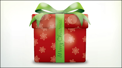 Christmas gift box icons - Vektor Material