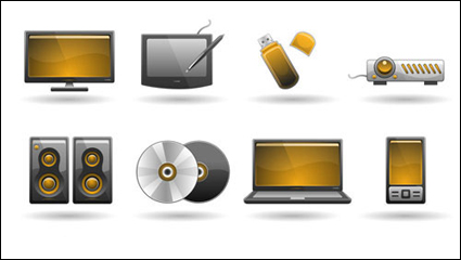 Technologie Produkte icon 01 - Vektor Material