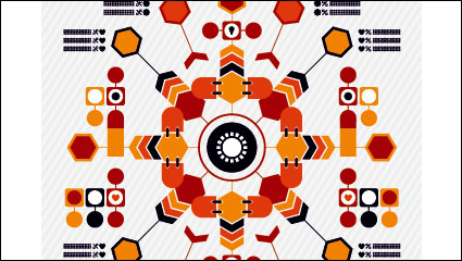 Graphische Symbole 01 - Vektor Material