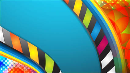 Farbe Fantasy-Hintergrund 04 - Vektor Material