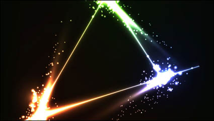 Helle Sterne background 02 - Vektor Material