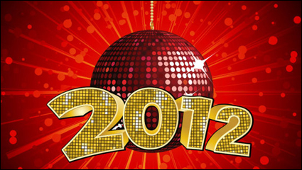2012 kreative Schriftarten 04 - Vektor Material