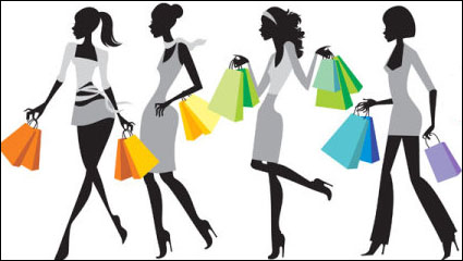 Fashion shopping 01 - Vektor Material