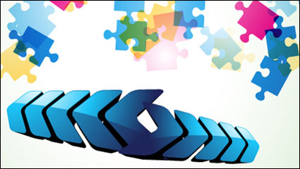Fashion Puzzle 05 - Vektor Material