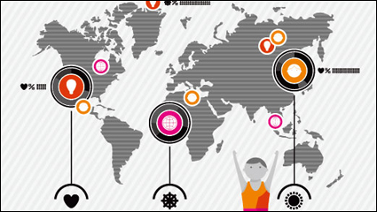 Business Data Graphics 01 - Vektor Material
