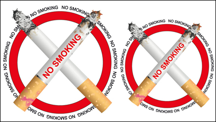 No smoking Zeichen 01 - Vektor Material