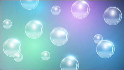 Wunderschöne bubble 01 - Vektor Material