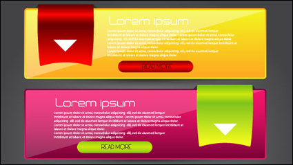 Fashion Web-Banner 03 - Vektor Material