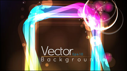 Fashion Halo dynamischen Hintergrund 01 - Vektor Material