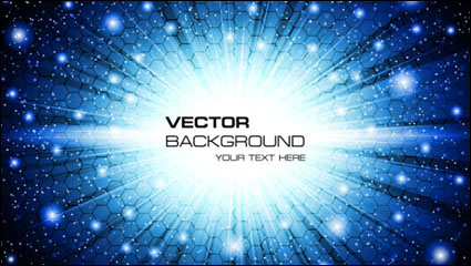 Starry Hintergrund 01 - Vektor Material