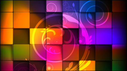 Wunderschöne box background 04 - Vektor Material
