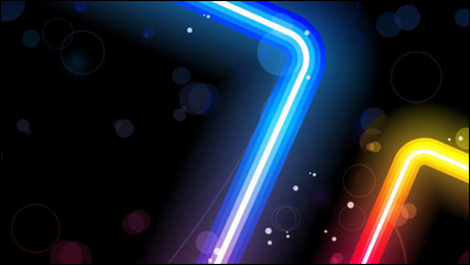 Die wunderschönen Neon-Effekte 02 - Vektor Material