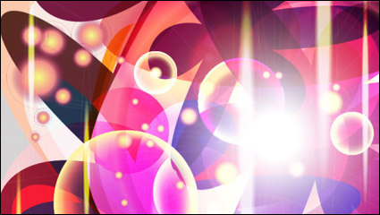 Der Trend der hellen Halo Hintergrund 03 - Vektor Material