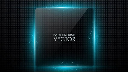 Glasbeschaffenheit Grenze 03 - Vektor Material