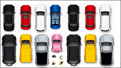 Cartoon Auto Abbildungen -05