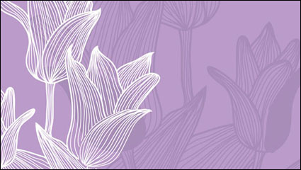 Tulip Hintergrund - Vektor
