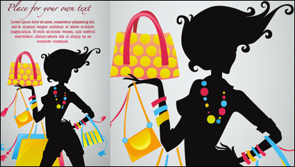 Mode Beauty Silhouette 03 - Vektor