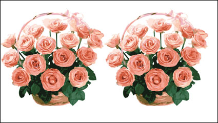 Rose Bouquet 05 - Vektor Material