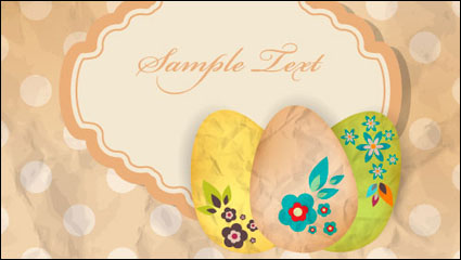 Egg Cartoon Illustration Hintergrund Vektor Material -02