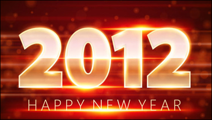 Helle 2012 font - Vektor Material