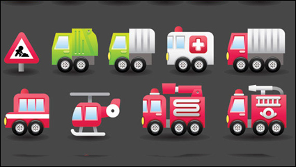 Nette Transport Vektor Material -4