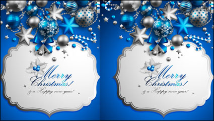 Weihnachten Elemente im Hintergrund-02
