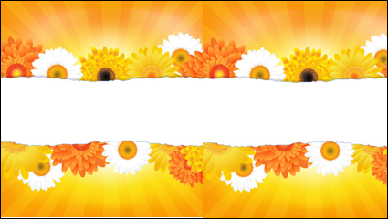 Blumen Bltenblätter Spitzen Hintergrund 04 - Vektor