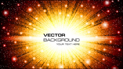 Starry Hintergrund 01 - Vektor Material