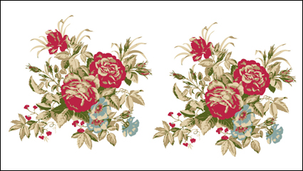 Rose Bouquet 01 - Vektor Material