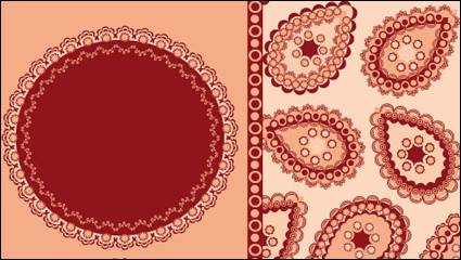 Schöne Muster Hintergrund 02 - Vektor Material