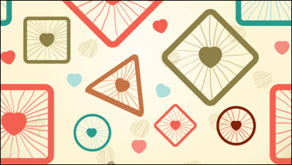 Cartoon-Muster Hintergrund 03 - Vektor Material