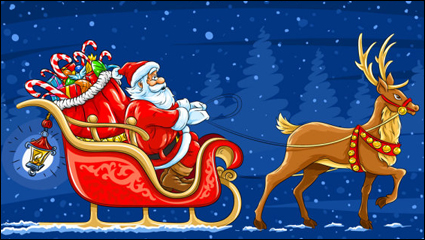 Schöne Weihnachten Elemente 01 - Vektor Material