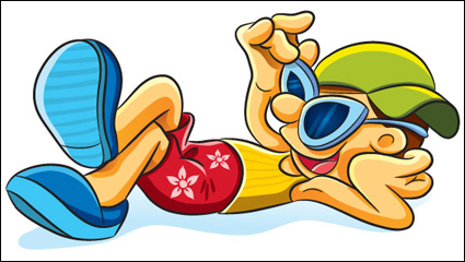 Cartoon Jungen 01 - Vektor Material
