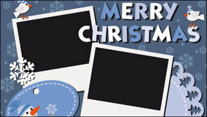 Weihnachten Haftnotizen Aufkleber 05 - Vektor Material