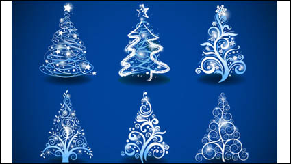 Gorgeous Christmas tree 01 - Vektor Material