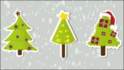 Christmas elements Aufkleber 04 - Vektor Material