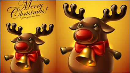 Cute Christmas tag 03 - Vektor Material