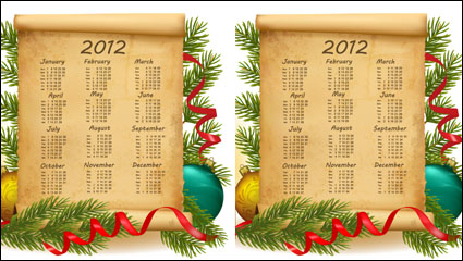 Weihnachten wunderschön Elemente 03 - Vektor Material
